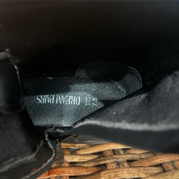 Dream Pairs Black Combat Boots Moto Boots in size 7.5 - Picture 13 of 15